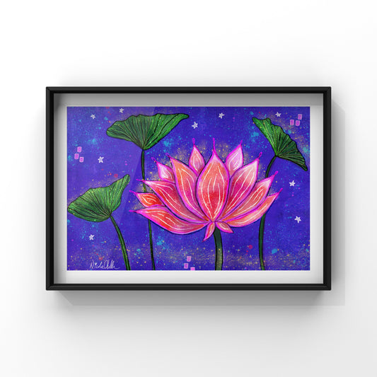 Lotus and stars