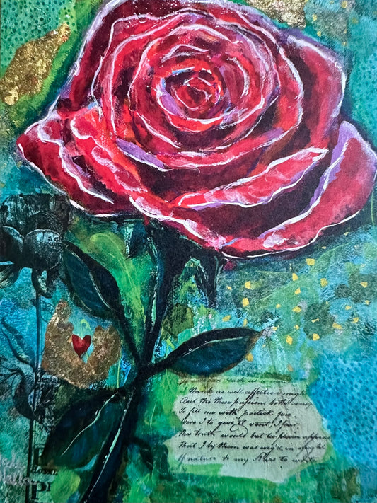 Follow Your Heart - greeting card