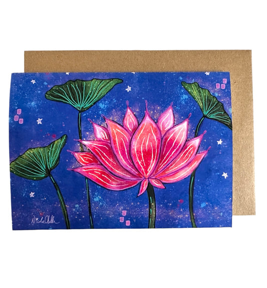 Lotus and stars